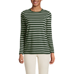 Tall Supima Cotton Long Sleeve Crewneck T-Shirt