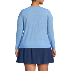 Women's Plus Size Power Performance Long Sleeve Top