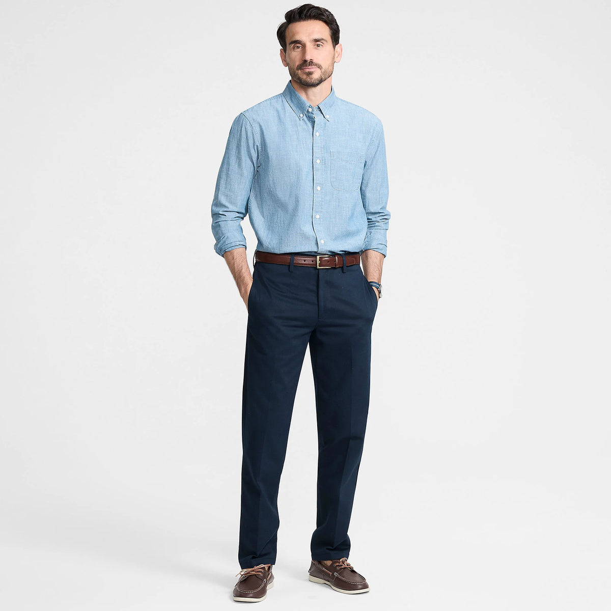Men's No Iron Tailored Chino Pant
