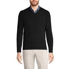 Men's Fine Gauge Cashmere V-neck Sweater