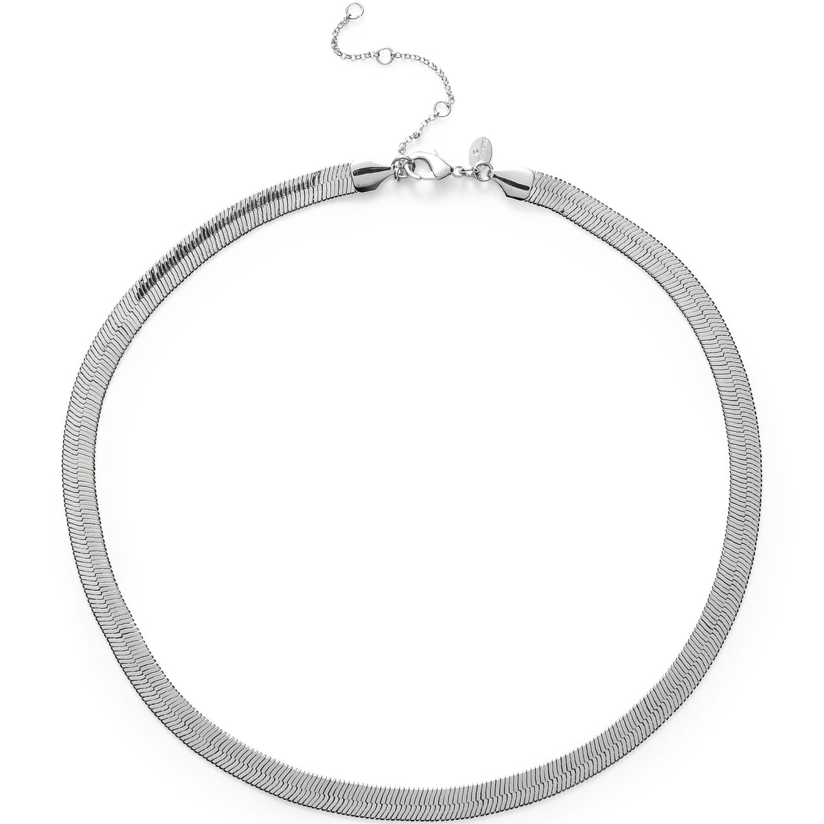 Water-Resistant Short Wide Layering Necklace