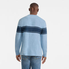 Men's Long Sleeve Slub Crew