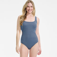 Women's Scoop Neck Open Back Monokini One Piece