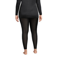 Women's Plus Size Silk Interlock Long Underwear Leggings Pants