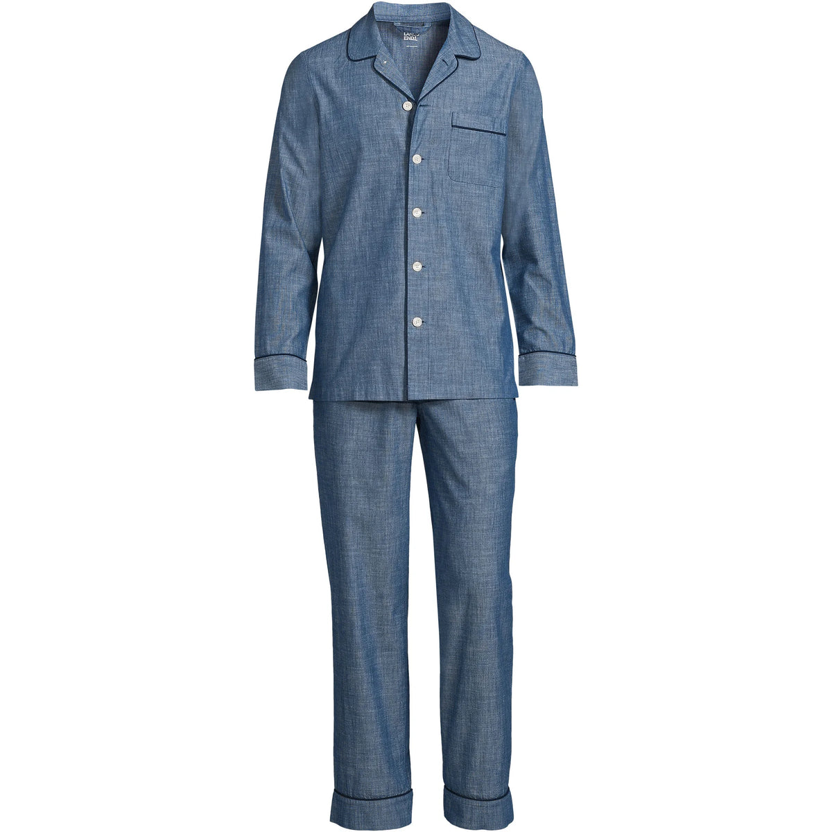 Men's Long Sleeve Essential Pajama Set