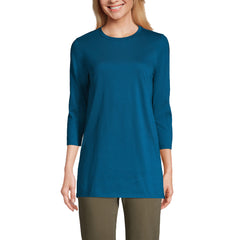 Women's 3/4 Sleeve Cotton Supima Tunic