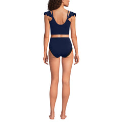 Women's LE x T and T The Tegan Ruffle Midkini Set