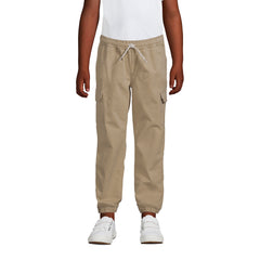 Boys Iron Knee Stretch Cargo Jogger Pants
