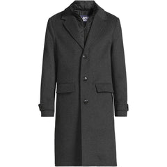 Men's Tall Wool Blend Top Coat
