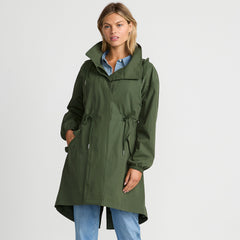 Women's Cotton Drapey Coat