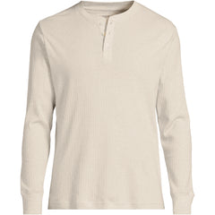 Men's Big and Tall Knit Rib Pajama Henley