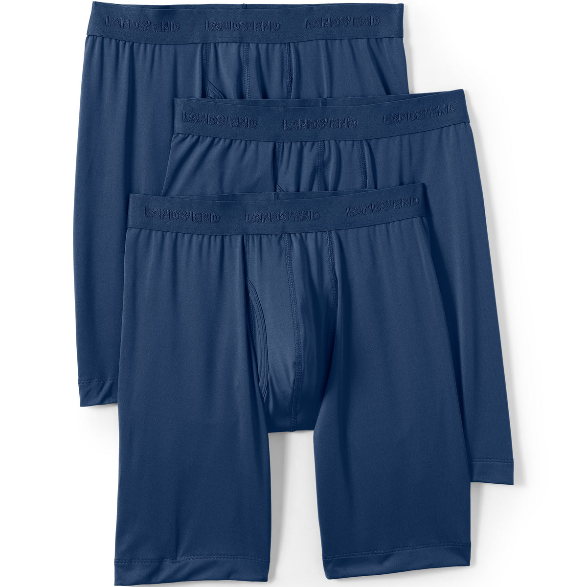 Men's Longer Flex Performance Boxer Brief 3 pack