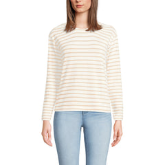 Women's Long Sleeve Mariner Jersey Crewneck Tee