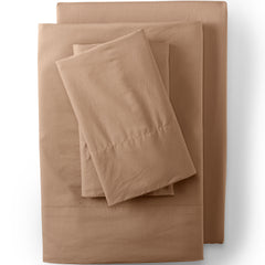 Essential Garment Washed Cotton Percale Bed Pillowcases