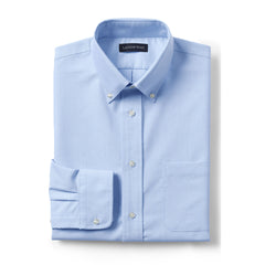 Men's Tall Long Sleeve Solid Oxford Dress Shirt