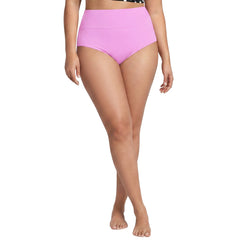Women's Plus Size Pinchless High Waisted Bikini Bottoms