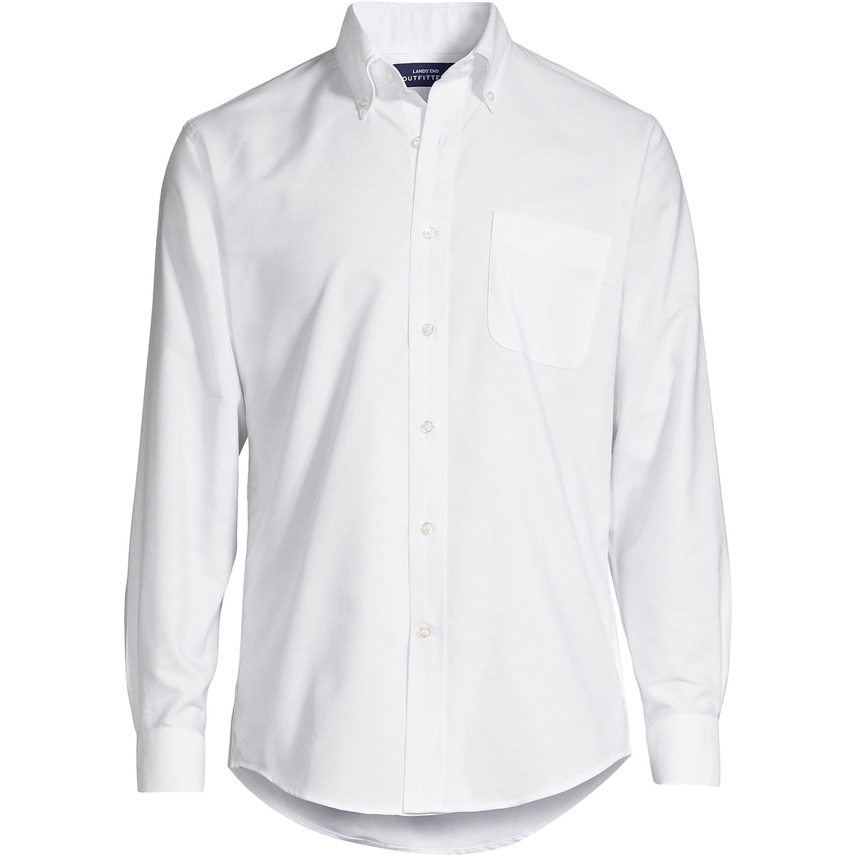 School Uniform Men's Tall Long Sleeve Buttondown Oxford Shirt