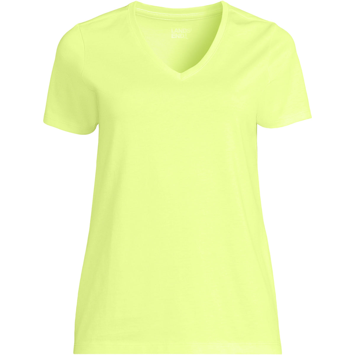 Petite Supima Cotton V-Neck T-Shirt