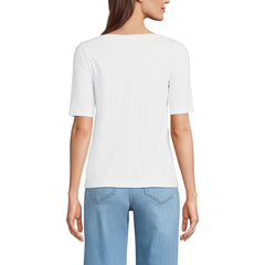 Women's Supima Boatneck Top