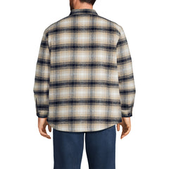 Men's Big and Tall Super Brushed Shirt Jacket