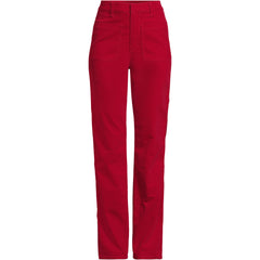 Women's Tall Corduroy High Rise Rail Straight Leg Pants