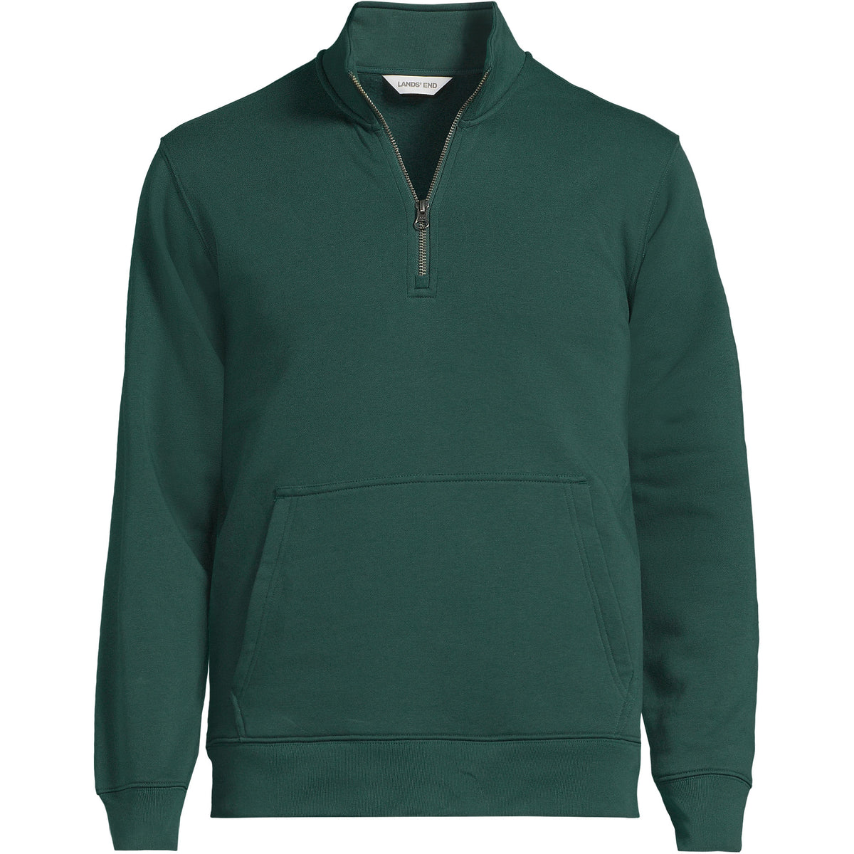 School Uniform Unisex Big Long Sleeve Quarter Zip Mock Neck Sweatshirt