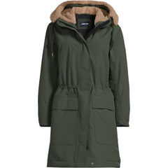 Women's Petite Squall Waterproof Sherpa Lined Hood Parka