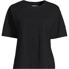Women's Plus Size Short Sleeve Slub Jersey T-Shirt