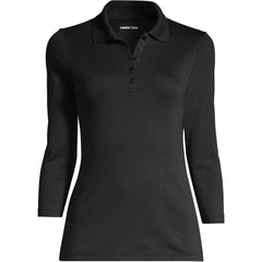 Women's 3/4 Sleeve Supima Cotton Polo Shirt