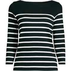 Women's Mariner Jersey Boatneck Top