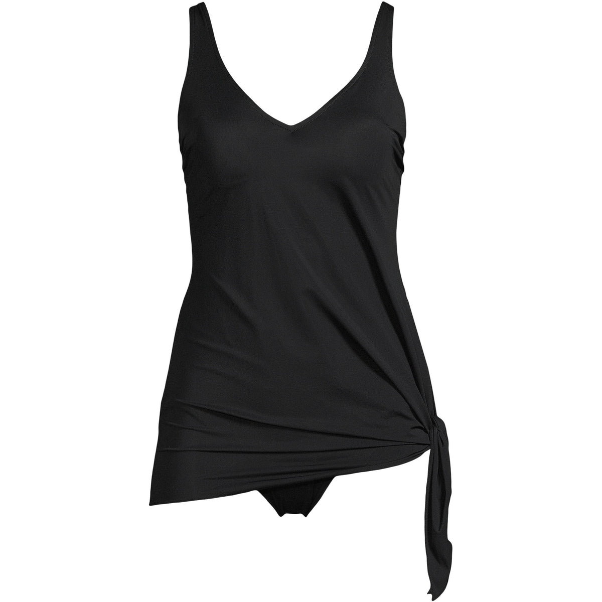 Women's Plus Size SlenderSuit Fauxkini Low Leg One Piece Swimsuit