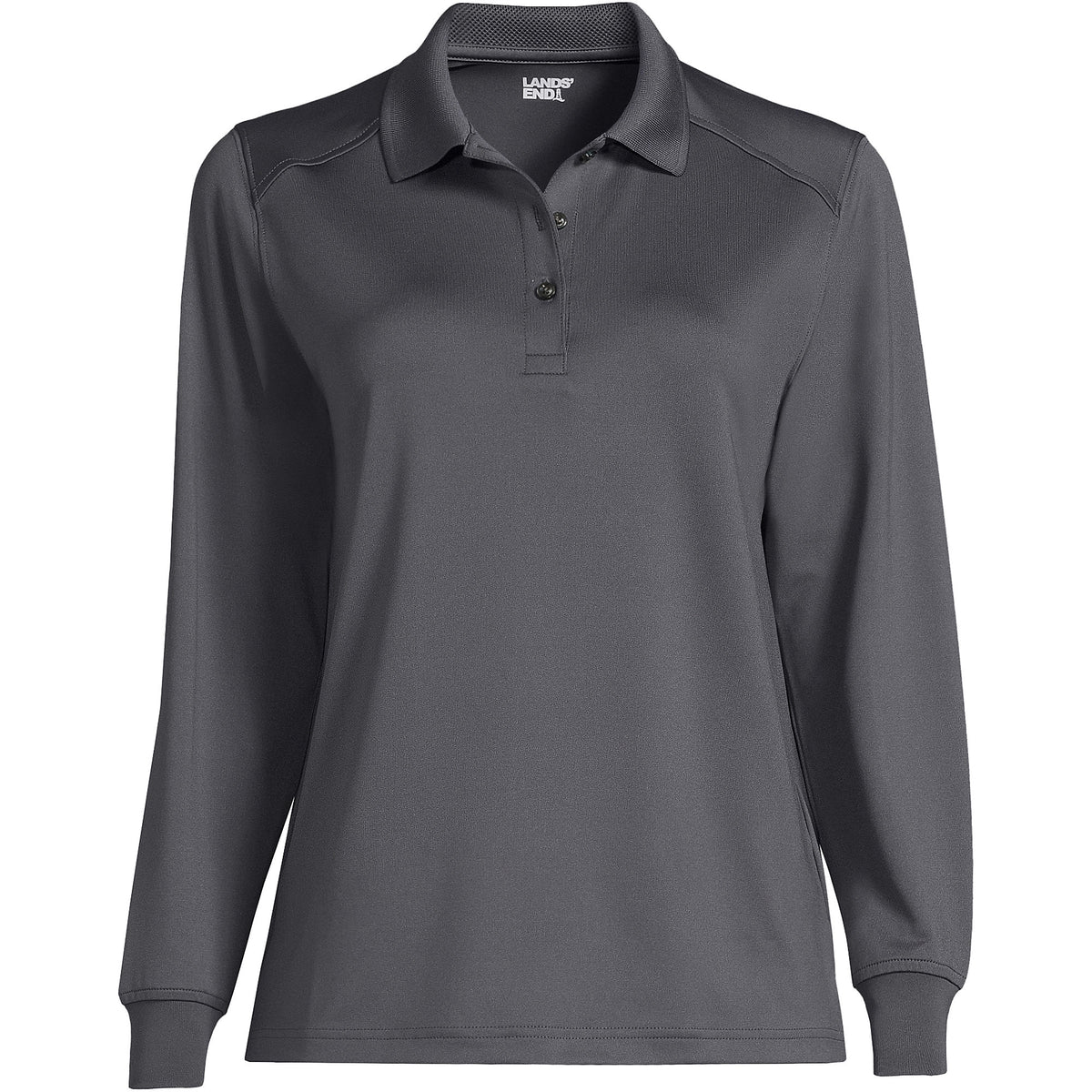 School Uniform Women's Long Sleeve Rapid Dry Polo Shirt