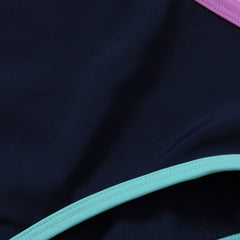Girls Plus Chlorine Resistant Contrast Bikini Bottoms