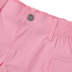 Girls Woven Utility Shorts