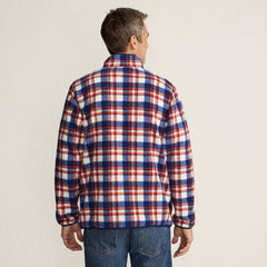 Men's Print Full Zip Sherpa Fleece Jacket