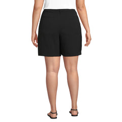 Women's Plus Size Creaseless High Rise 7" Shorts