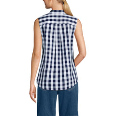 Women's Tall No Iron Sleeveless Shirt