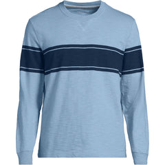 Men's Tall Long Sleeve Slub Crew