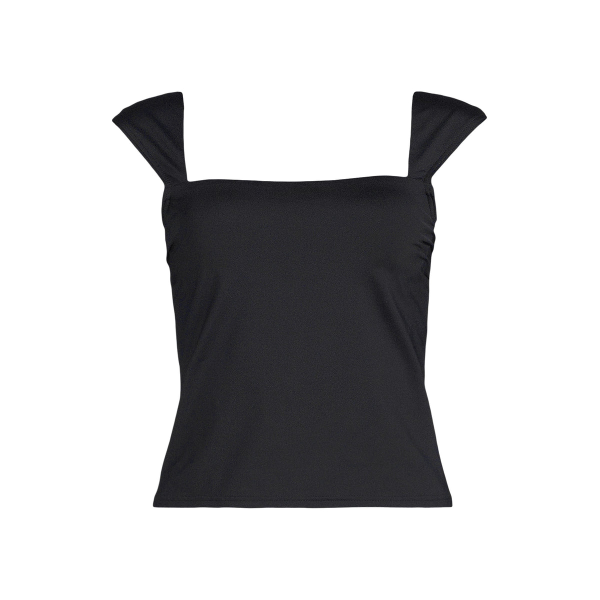 Women's DDD-Cup Square Neck Underwire Tankini Top