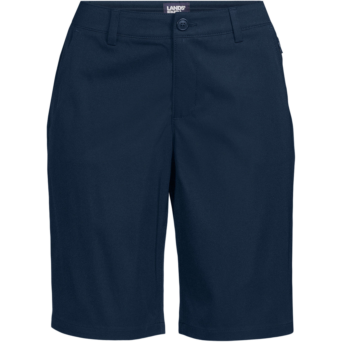 School Uniform Women's Active Performance 9" Chino Shorts