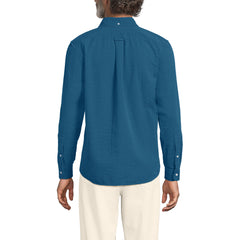 Men's Long Sleeve Seersucker Shirt