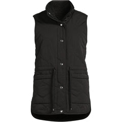 Women's Reversible Quilted Sherpa Fleece Vest