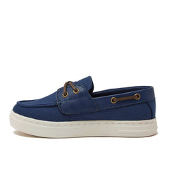 Kids Canvas Easy On Boat Shoes