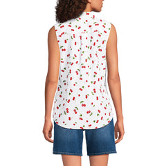 Women's No Iron Sleeveless Shirt