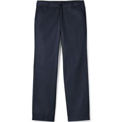 School Uniform Women's Tall Plain Front Blend Chino Pants