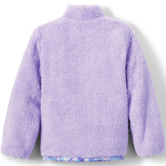 Girls Reversible Fleece Puffer Jacket