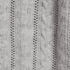 Women's Cotton Pointelle Modern Cardigan Sweater