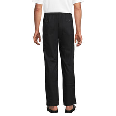 Men's Linen Cotton Elastic Waist Pant