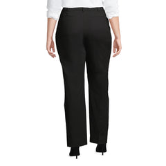 School Uniform Women's Plus Size Washable Wool Straight Modern Pants