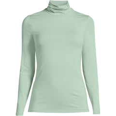 Lightweight Jersey Long Sleeve Turtleneck